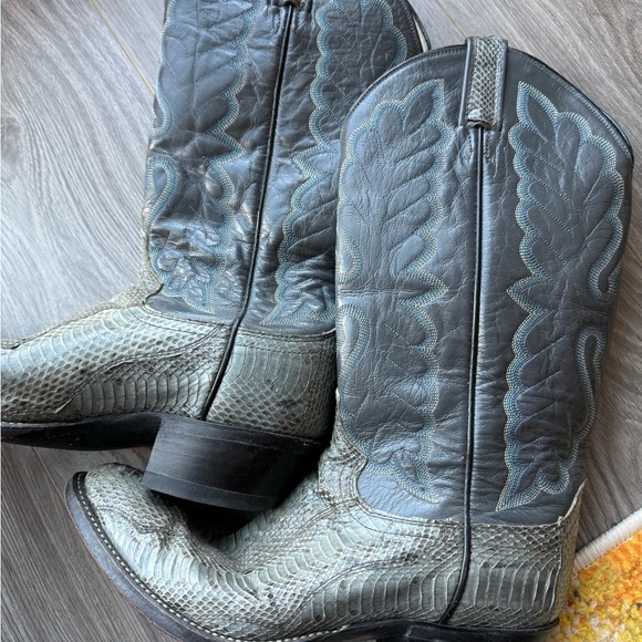 Dan Post Authentic Vintage Cowboy Boots - Picture 5 of 7